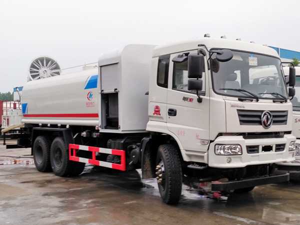 东风15方后双轴多功能抑尘车